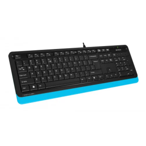 Клавиатура + мышь A4Tech Fstyler F1010 клав:чер/синий мышь:чер/синий USB Multimedia (F1010 BLUE)